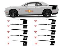 Calcomanías de kit de rayas de hockey retro para 2008 - 2020 Dodge Challenger
 3