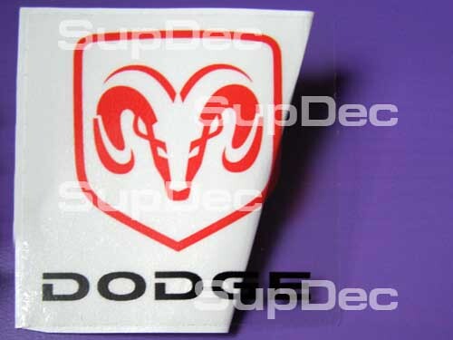 Dodge ram cabeza emblema calcomanía pegatina transparencia