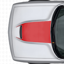 Vinilo adhesivo para ventilación de capó negro para Dodge Challenger 2015+_4