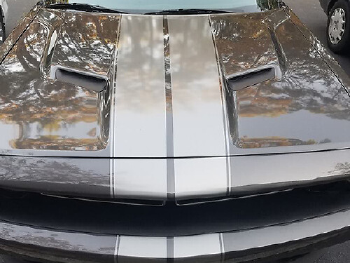 Kit de calcomanías adhesivas de franjas estilo rally de 16 piezas para Dodge Challenger 2015 y posteriores