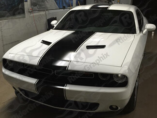 2015 y posteriores Dodge Challenger Super Stripe Kit de calcomanías