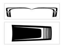 Dodge Challenger CUDA STROBE Stripe: calcomanías adhesivas para capó y franja gráfica de vinilo lateral para modelos 2008-2019
 2