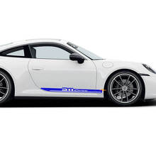Kit de calcomanías de vinilo con franjas laterales para Porsche 911 Carrera_2