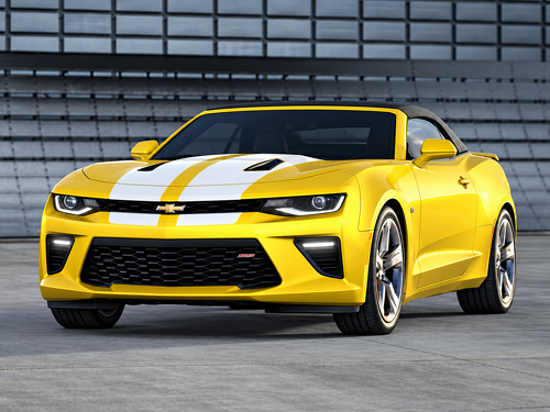 Convertible Factory Style Twin Rally Stripe Kit — Adhesivo de vinilo (capó, maletero, alerón trasero) para Chevrolet Camaro SS 2016-2024