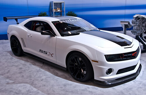 Calcomanías de paquetes de stripe SS-X para 2010 y up Chevrolet Camaro
