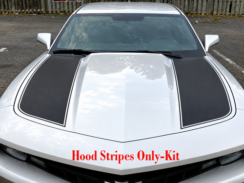 Outer Edge Stripe Pair Capó Adhesivo de vinilo para Chevrolet Camaro 2010