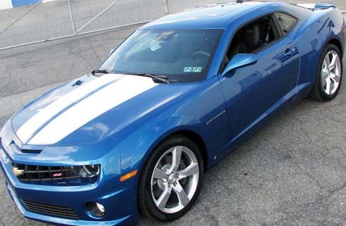 Kit de rayas de rally estilo fábrica Chevrolet Camaro 2010 - 2013
