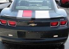 2010 y posteriores Chevrolet Camaro 45 aniversario estilo Rally Stripe Kit calcomanías de vinilo pegatinas
 3