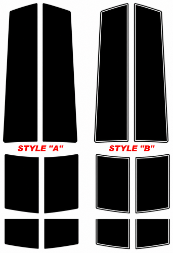 Narrow Rally Stripe Kit Capó Maletero Adhesivo de vinilo para Chevrolet Camaro 2010-2013