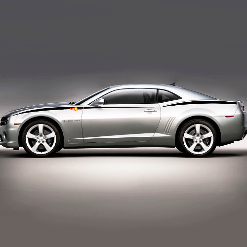 2010 - 2015 Chevrolet Camaro Rayas de Acento Superiores para el Guardabarros Vinilo Calcomanías Pegatinas
