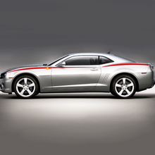 2010 - 2015 Chevrolet Camaro Rayas de Acento Superiores para el Guardabarros Vinilo Calcomanías Pegatinas
 3