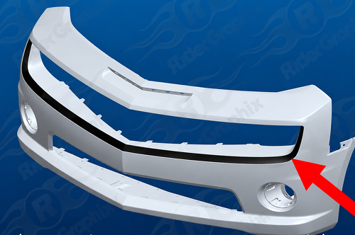 Fascia Surround Accent Stripe — Adhesivo de vinilo (parachoques delantero) para Chevrolet Camaro 2010-2013