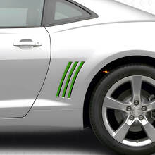 Kit de calcomanías de vinilo con franjas blackout para panel trasero lateral para Chevrolet Camaro 2010-2015_3