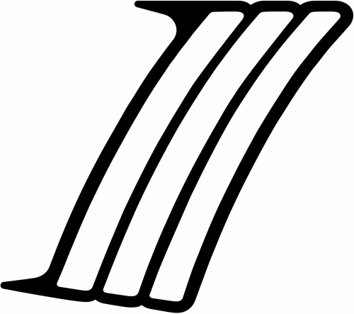 Triple Outer Vent Accent Pair — Adhesivo de vinilo (guardabarros trasero) para Chevrolet Camaro 2010-2015