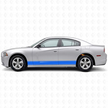Par 2011 - 2014 Charger Rocker Panel Stripe Kits Vinilo Calcomanías Pegatinas_2