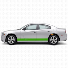 Par 2011 - 2014 Charger Rocker Panel Stripe Kits Vinilo Calcomanías Pegatinas_3