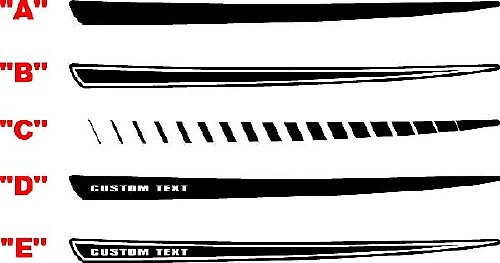2015 y posteriores Kits de franja de lanza para cofre de cargador