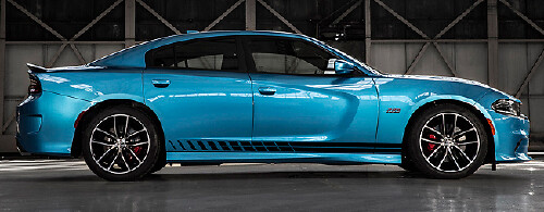 Kit de franjas para paneles laterales 3 para Dodge Charger