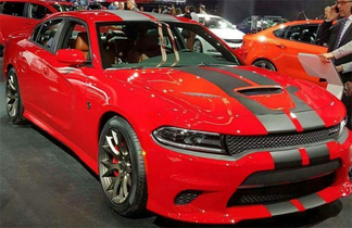 2015 y posteriores Dodge Charger 18 piezas SRT / HELLCAT Style Rally Stripe Decal Kit