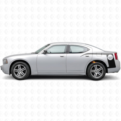 Calcomanía Vinilo Personalizada Estilo Super Bee para Lateral de Cama para Dodge Charger 2006-2010