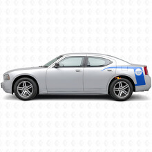 Calcomanía Vinilo Personalizada Estilo Super Bee para Lateral de Cama para Dodge Charger 2006-2010_2