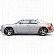 Calcomanía Vinilo Personalizada Estilo Super Bee para Lateral de Cama para Dodge Charger 2006-2010_4