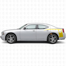 Calcomanía Vinilo Personalizada Estilo Super Bee para Lateral de Cama para Dodge Charger 2006-2010_5