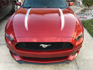 2015 - 2020 Ford Mustang Capó Spear Stripes