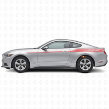 Vinilo Decorado con Rayas Laterales Personalizadas para Musclecar Mustang 2015-20_3