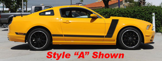 2013 Ford Mustang BOSS Style Side Stripe Kit Calcomanías de vinilo Pegatinas