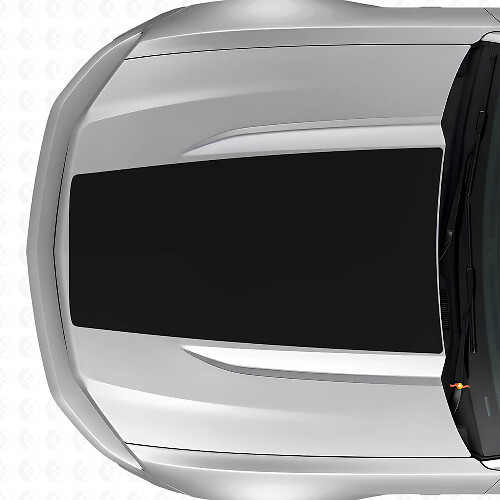 Calcomanías de vinilo adhesivas de franja central negra para capó para musclecar Musclecar modelo 2015-2020