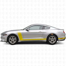 Kit de calcomanías de vinilo personalizadas con franjas laterales contorno de 300 CV para Musclecar Musclecarmodel 2010-20_5