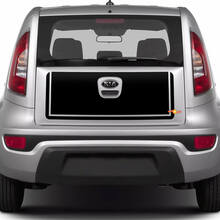 Calcomanía de vinilo para maletero trasero para Kia Soul
 2