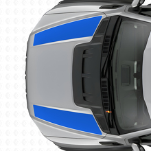 Calcomanías de Vinilo con Doble Raya en el Capó para Camioneta Musclecar 2015-2020_2