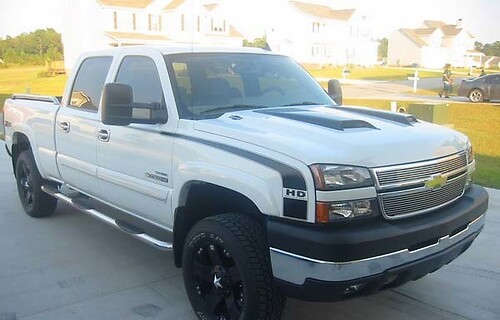 2003-2006 Chevrolet Silverado Retro Camaro SS Calcomanías de vinilo Pegatinas
