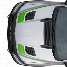 Juego de Vinilos para Capó Estilo Palo de Hockey para Dodge Ram Sport 2019+_3