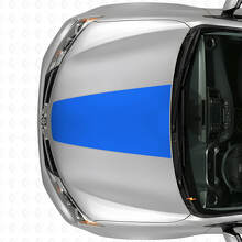 Calcomanía de vinilo para capó en negro para Toyota RAV4 2013+_2