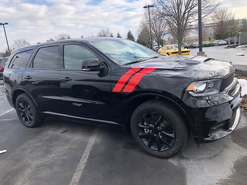 Kit de calcomanías para capó a guardabarros para Dodge Durango 2011 en adelante
