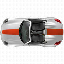 Juego de calcomanías de vinilo con franjas para capó y maletero para Pontiac Solstice 2007+_4