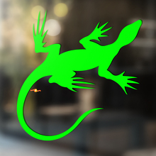 Gecko Lagarto Vinilo Arte Pared Ventana Baño Pegatina Calcomanía #2
_2