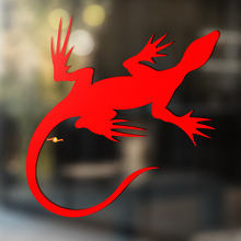 Gecko Lagarto Vinilo Arte Pared Ventana Baño Pegatina Calcomanía #2
_4