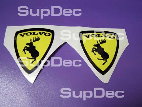 Calcomanías de vinilo con emblema Volvo Moose Shield