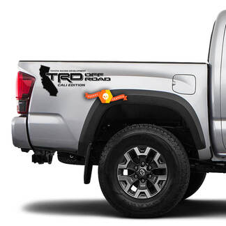 Toyota Tundra TRD OFF ROAD bed decal sticker Cali edition desarrollo de carreras