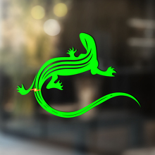 Gecko Lagarto Vinilo Arte Pared Ventana Baño Pegatina Calcomanía #4
_2