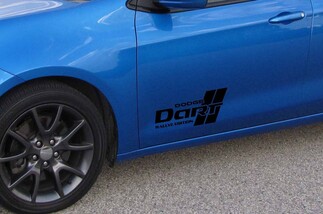 2013 2014 2015 2016 13 14 15 16 Dodge Rallye Dart juego de calcomanías con el logotipo de la puerta