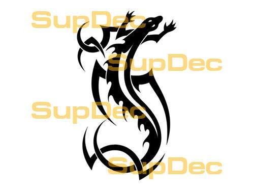 Gecko Lagarto Vinilo Arte Pared Ventana Baño Pegatina Calcomanía #8
