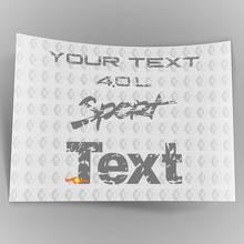 Logotipos de guardabarros Jeep Wrangler 4.0 TJ desgastados 1997 -2006 2