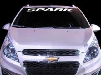 1950-2017 Chevrolet Spark vinilo parabrisas cuerpo calcomanía nueva personalizada 1PC 10 colores