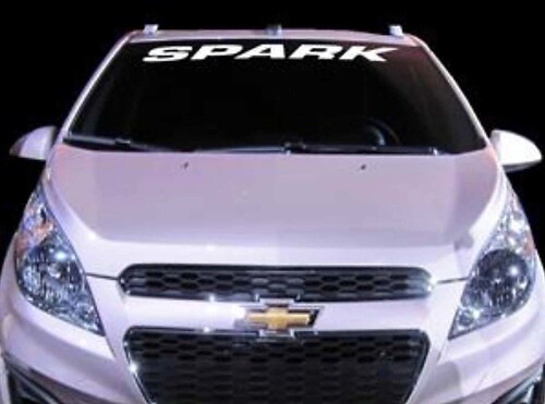 1950-2017 Chevrolet Spark vinilo parabrisas cuerpo calcomanía pegatina nueva personalizada 1 pieza 10 colores
