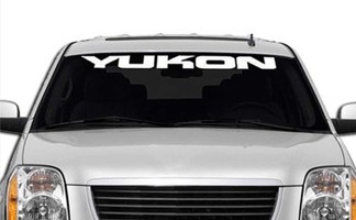 1950-2017 GMC Yukon Denali vinilo parabrisas cuerpo calcomanía nueva personalizada 1PC 10 colores